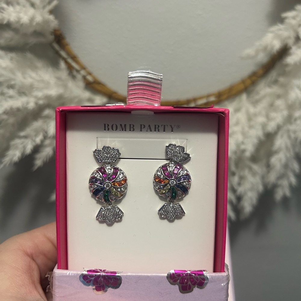 Bomb Party Candy Earrings